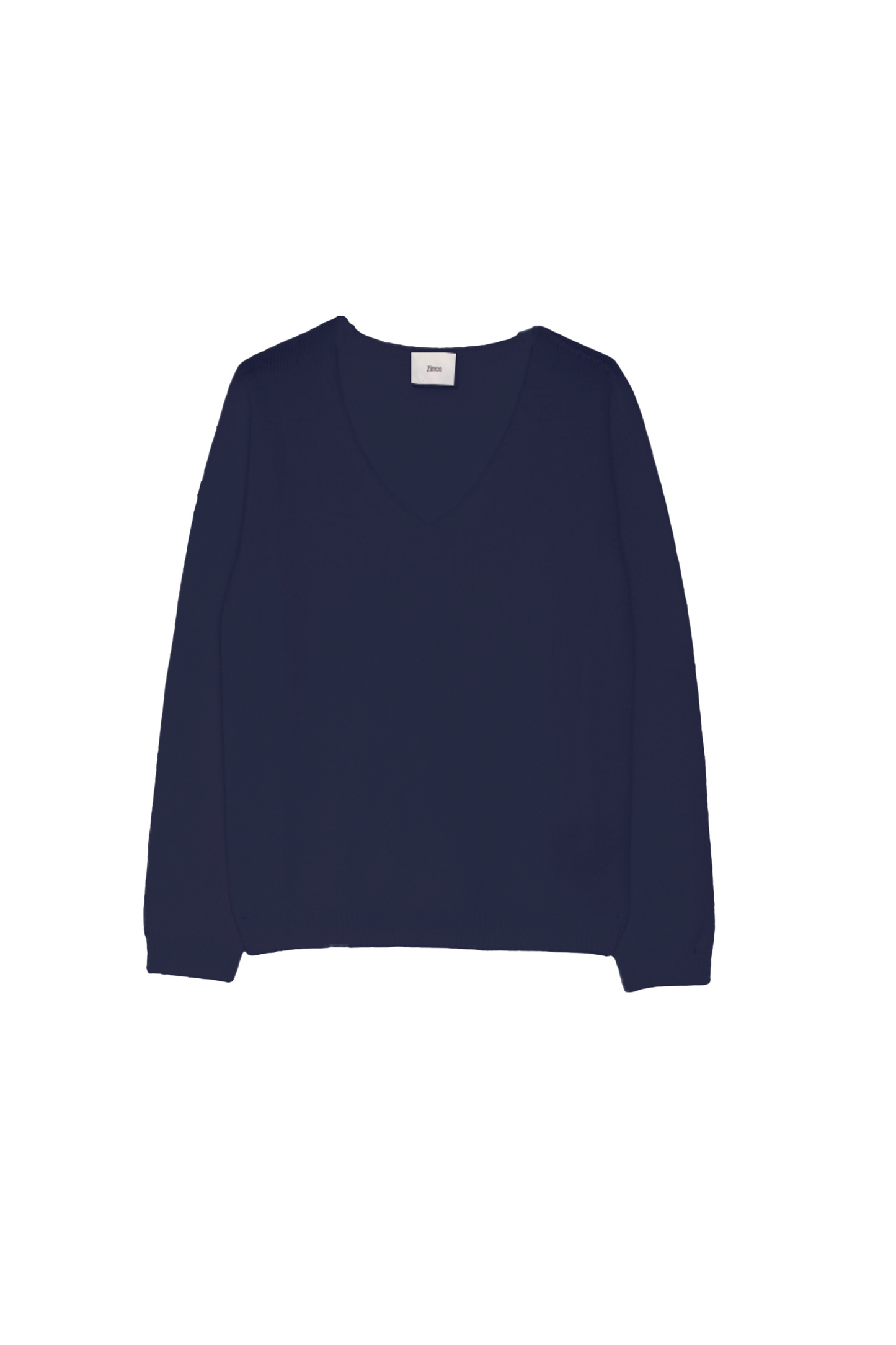 Scollo V basic in Lana e Cashmere