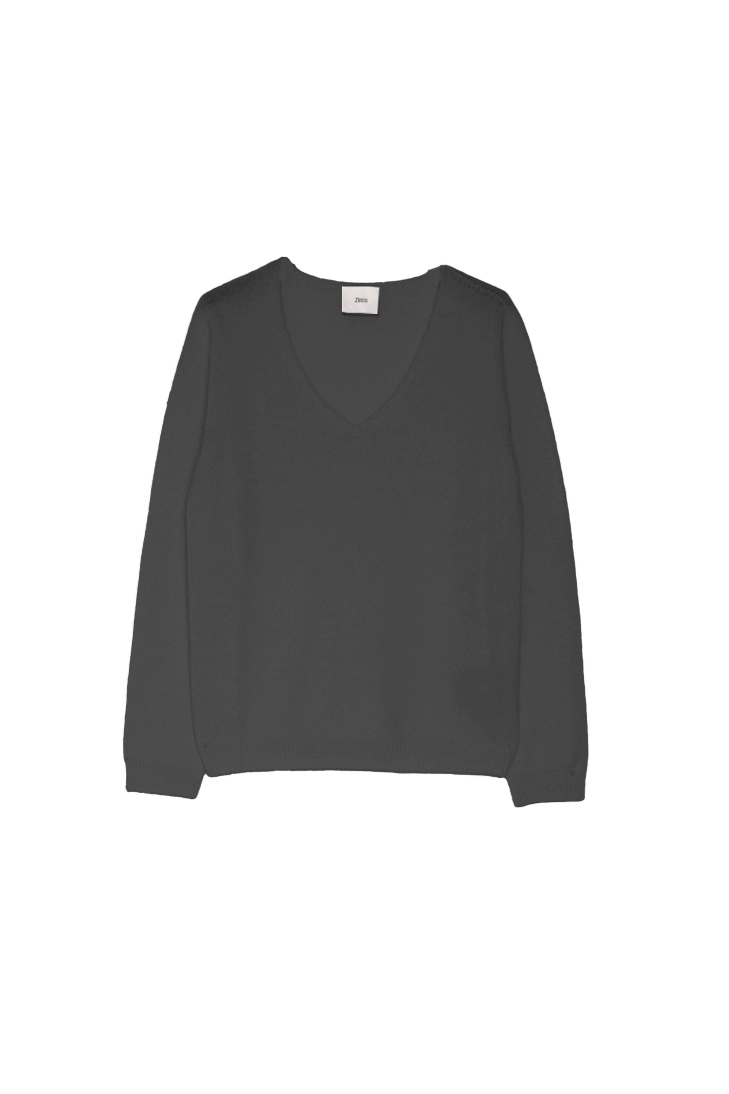 Scollo V basic in Lana e Cashmere