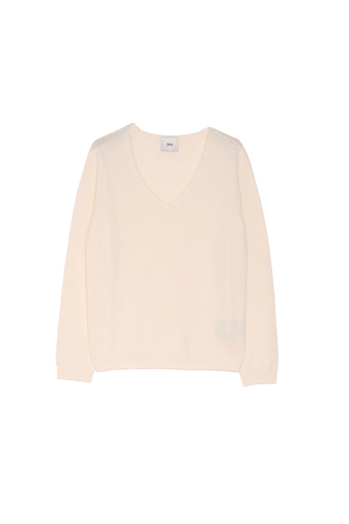 Scollo V basic in Lana e Cashmere