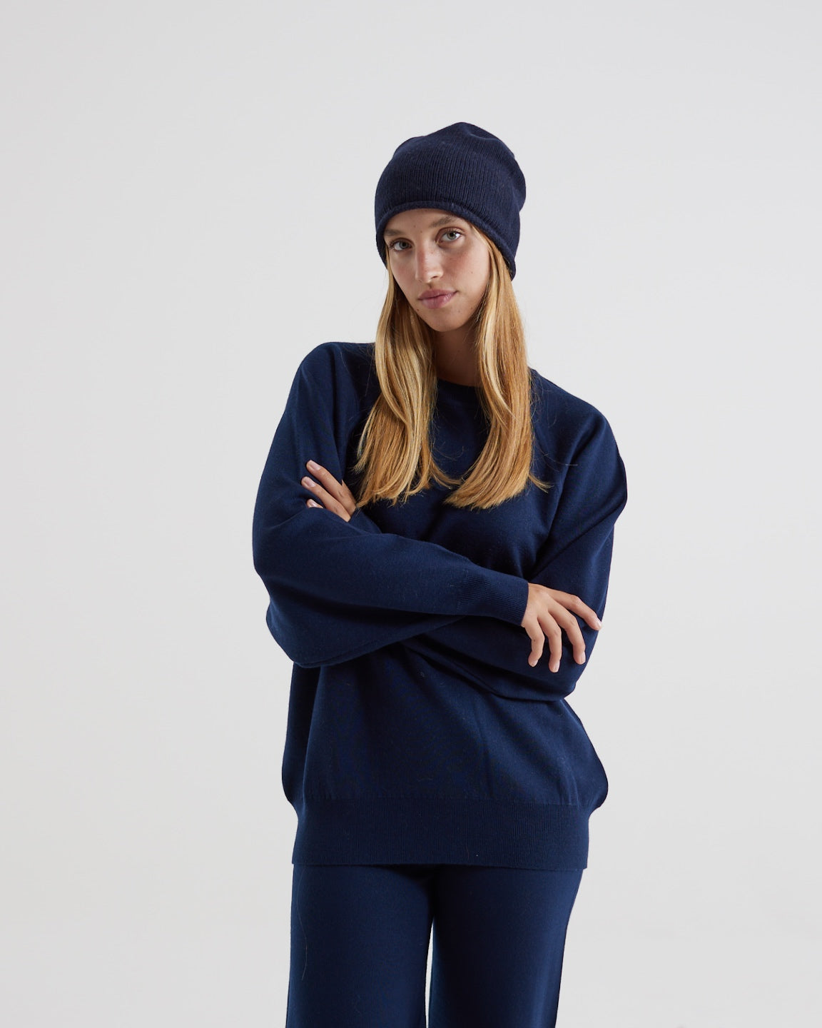 Cappellino rasato 100% Cashmere