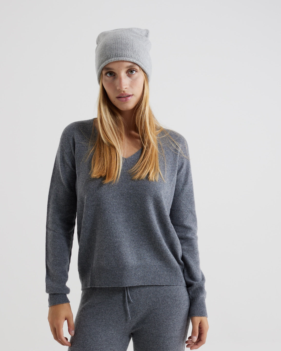 Cappellino rasato 100% Cashmere