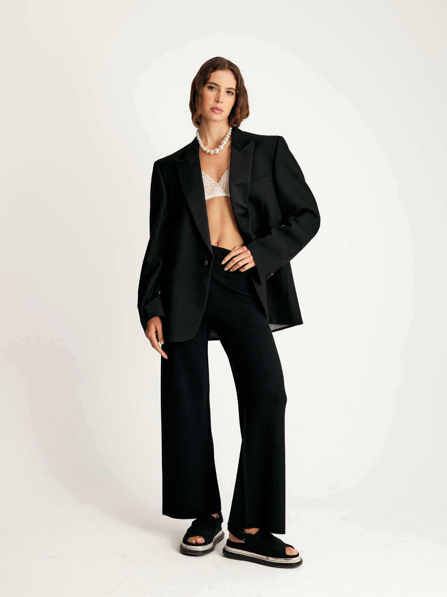 Pantalone in Lana Merinos Extrafine