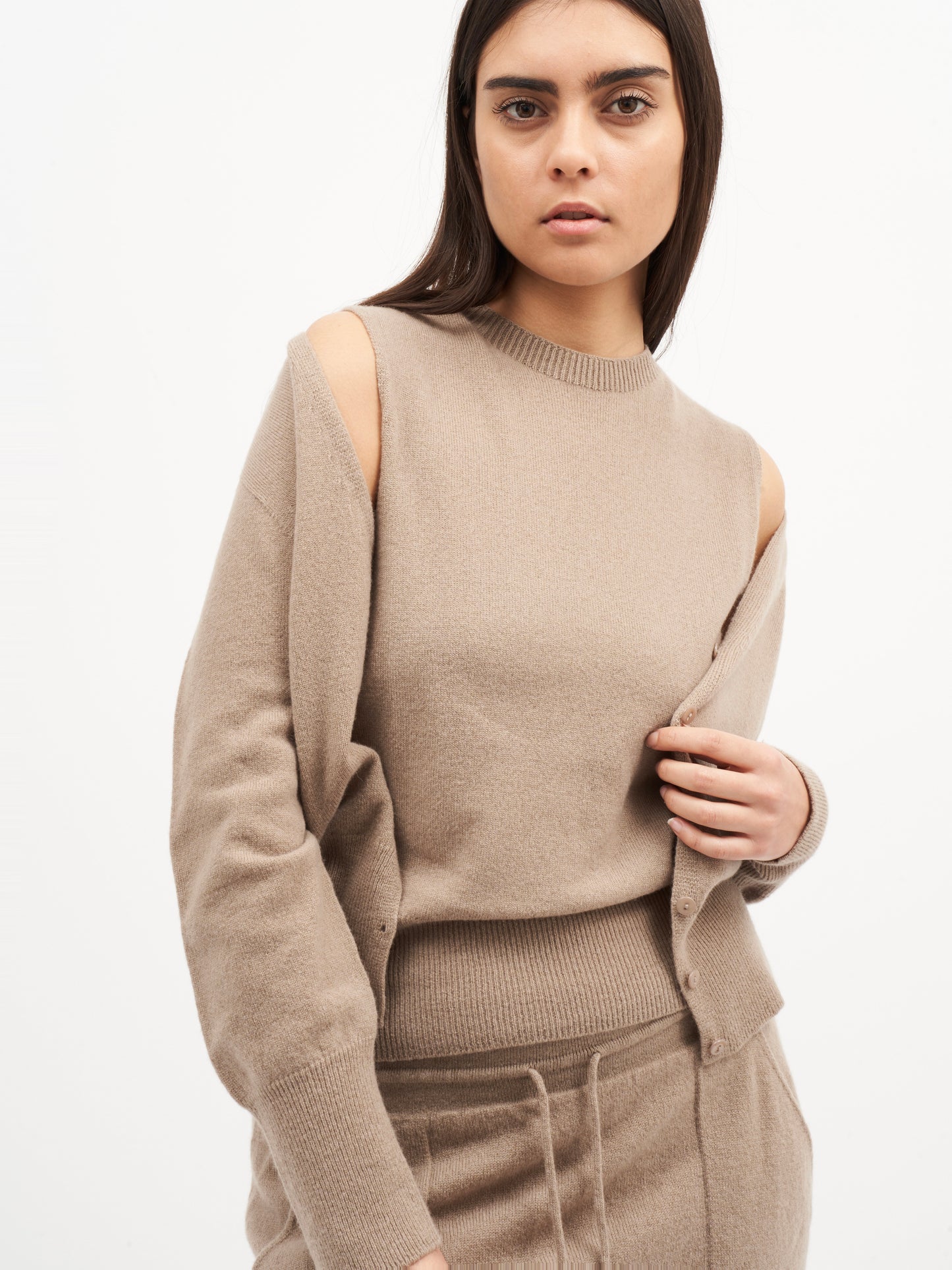 Twin Set in Lana e Cashmere